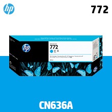 HP 772 파랑 300㎖ 정품 잉크 (CN636A)