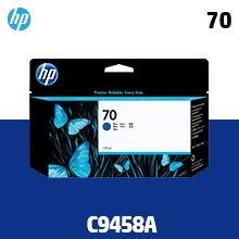 [확정발주] HP 70 파랑(Blue) 130㎖ 정품 잉크 (C9458A)