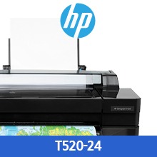 HP 디자인젯 T520-24인치(A1) 무한잉크 포스터용 플로터임대
