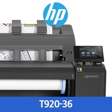 HP 디자인젯 T920-36(A0) 중고 플로터(1단)