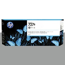 HP 727B 회색 300㎖ 정품 잉크 카트리지 (3WX21A / F9J80A)