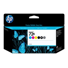HP 72 130㎖ 정품 잉크 시리즈(디자인젯 T610 / T620 / T1100 / T1120 / T770 / T790 / T1200 / T1300 / T2300 호환용)