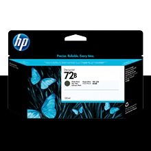 HP 72B 매트 검정 130㎖ 정품 잉크 카트리지 (3WX06A  / C9403A)