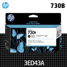 HP 730B 포토 검정 130㎖ 정품 잉크 카트리지 (3ED43A / P2V67A)
