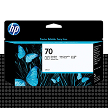 HP 70 포토 검정 130㎖ 정품 잉크 카트리지 (C9449A)