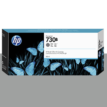 HP 730B 회색 300㎖ 정품 잉크 카트리지 (3ED50A / P2V72A)