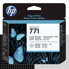 HP 771 포토 검정+연한 회색 정품 프린트 헤드 (CE020A)
