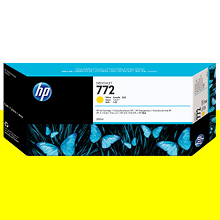 HP 772 노랑 300㎖ 정품 잉크 카트리지 (CN630A)