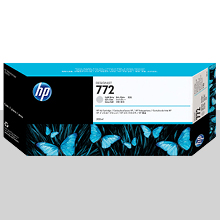 HP 772 연한 회색 300㎖ 정품 잉크 카트리지 (CN634A)