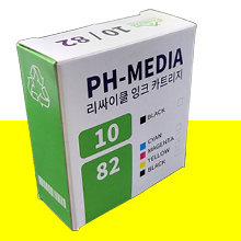 PH 82 노랑 69㎖ 재생 잉크 카트리지 (C4913A-R)
